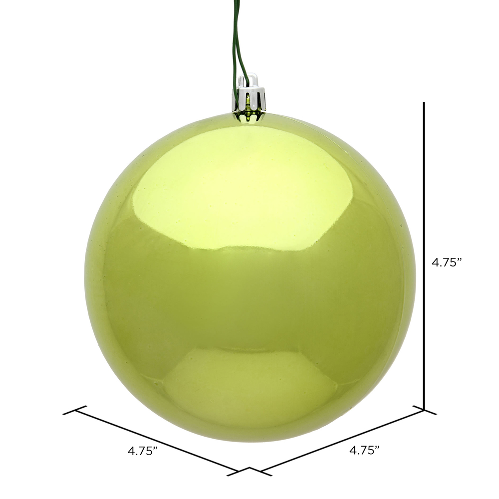 Vickerman Lime Ball Ornament