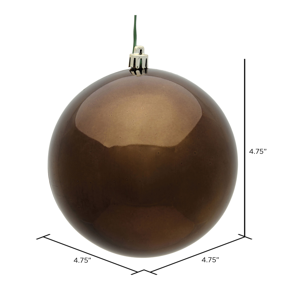 Vickerman Chocolate Ball Ornament