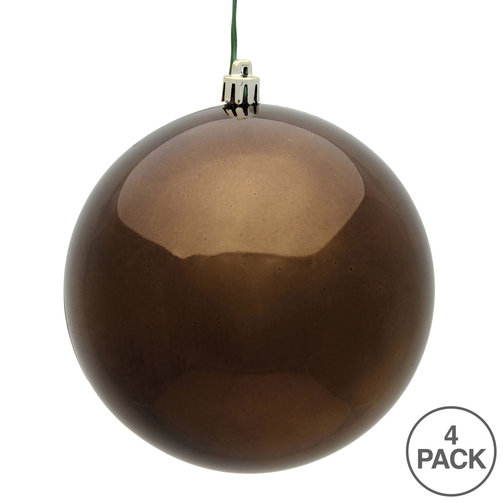 Vickerman Chocolate Ball Ornament