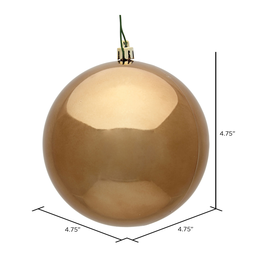 Vickerman Mocha Ball Ornament