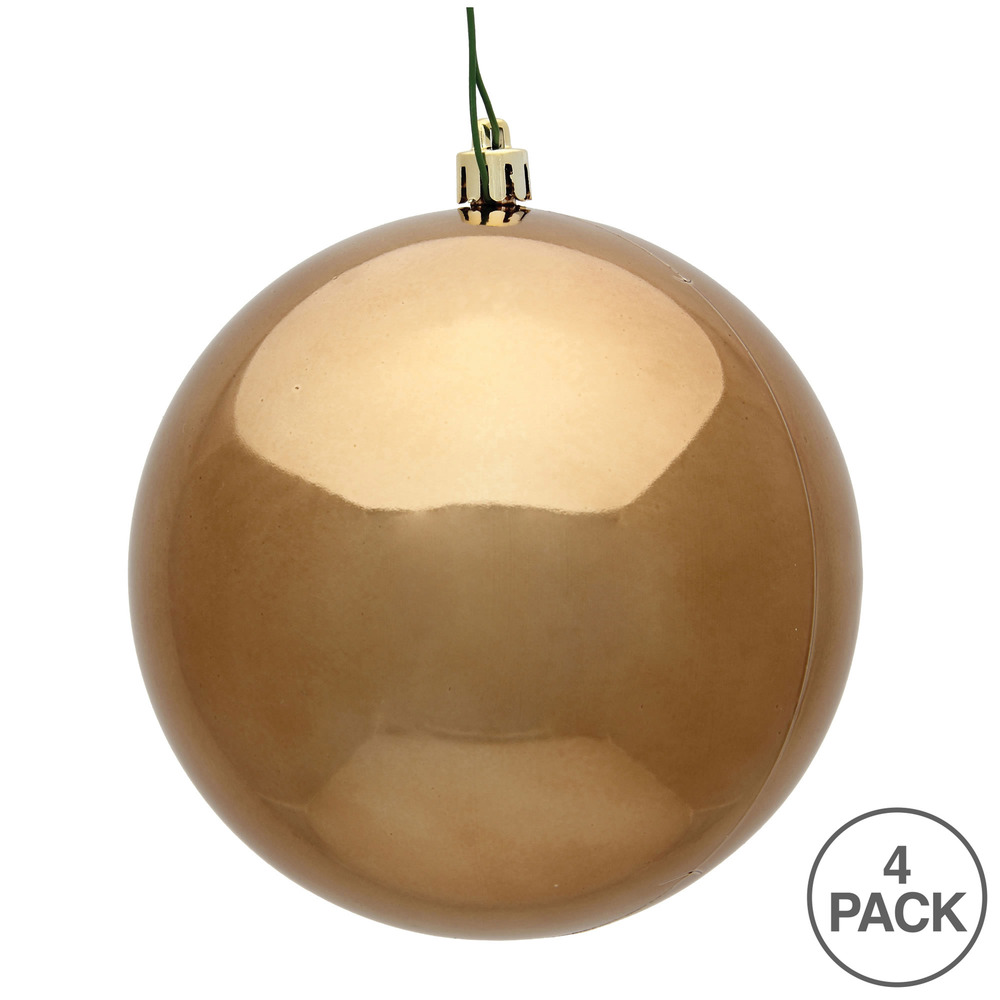 Vickerman Mocha Ball Ornament