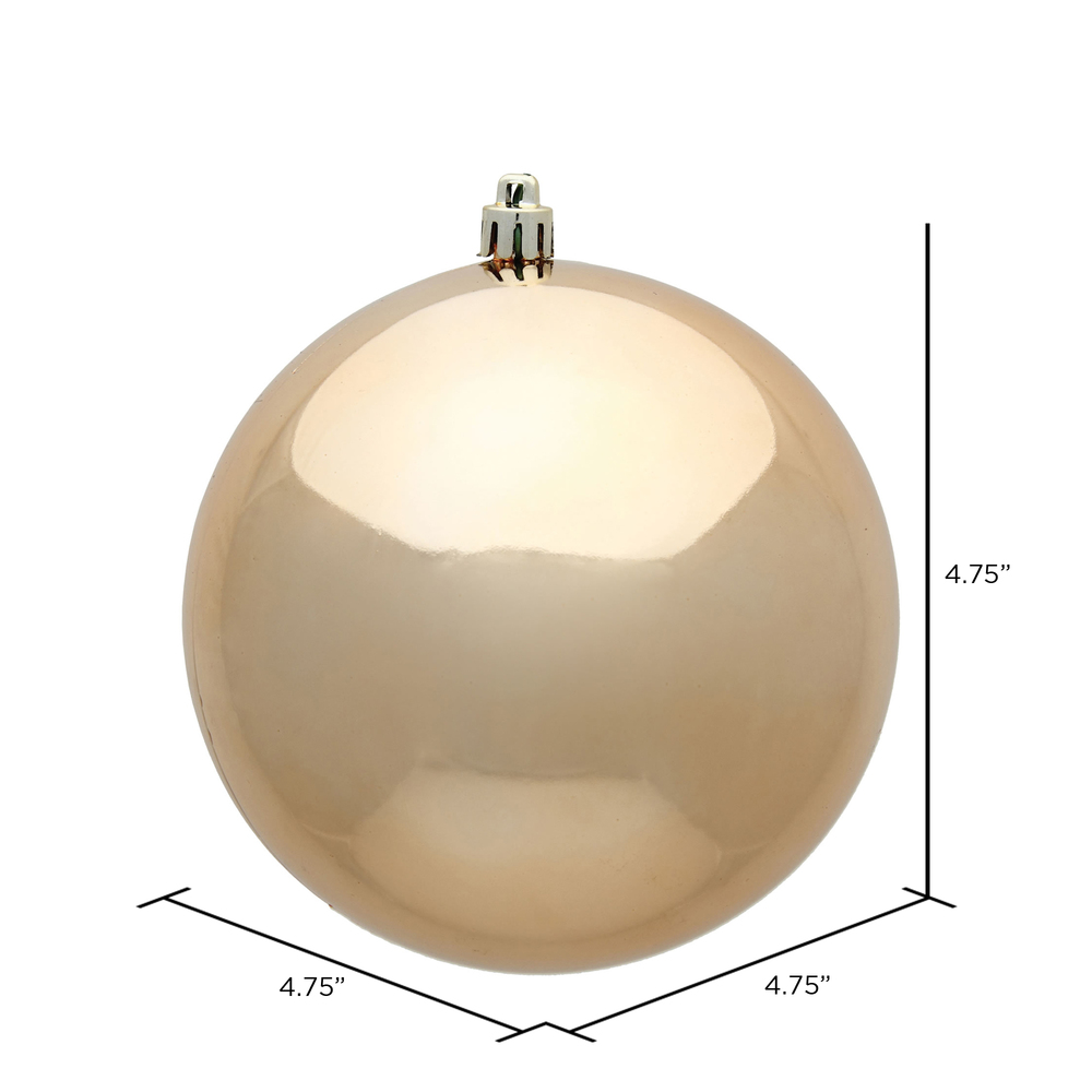 Vickerman Café Latte Ball Ornament