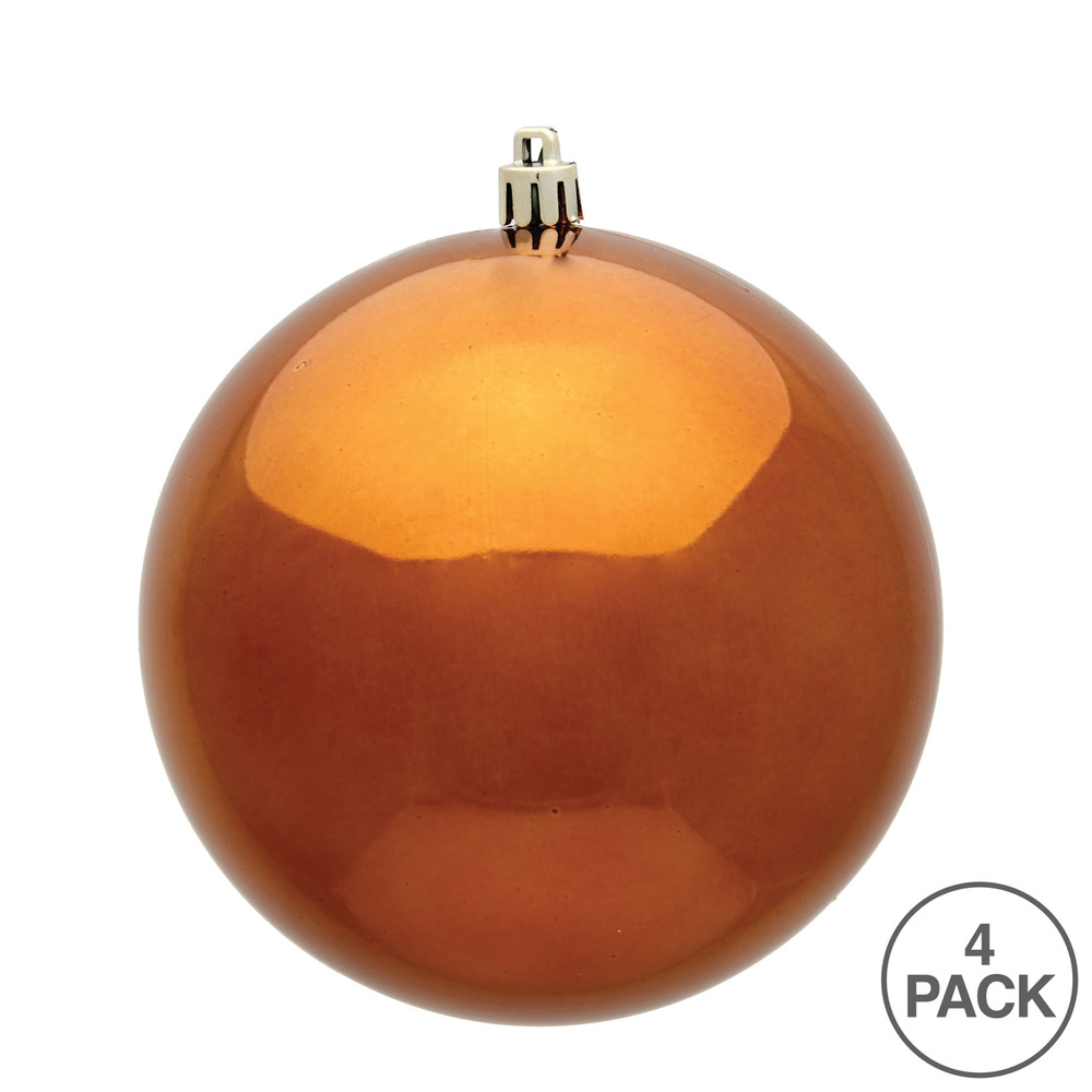 Vickerman Copper Ball Ornament