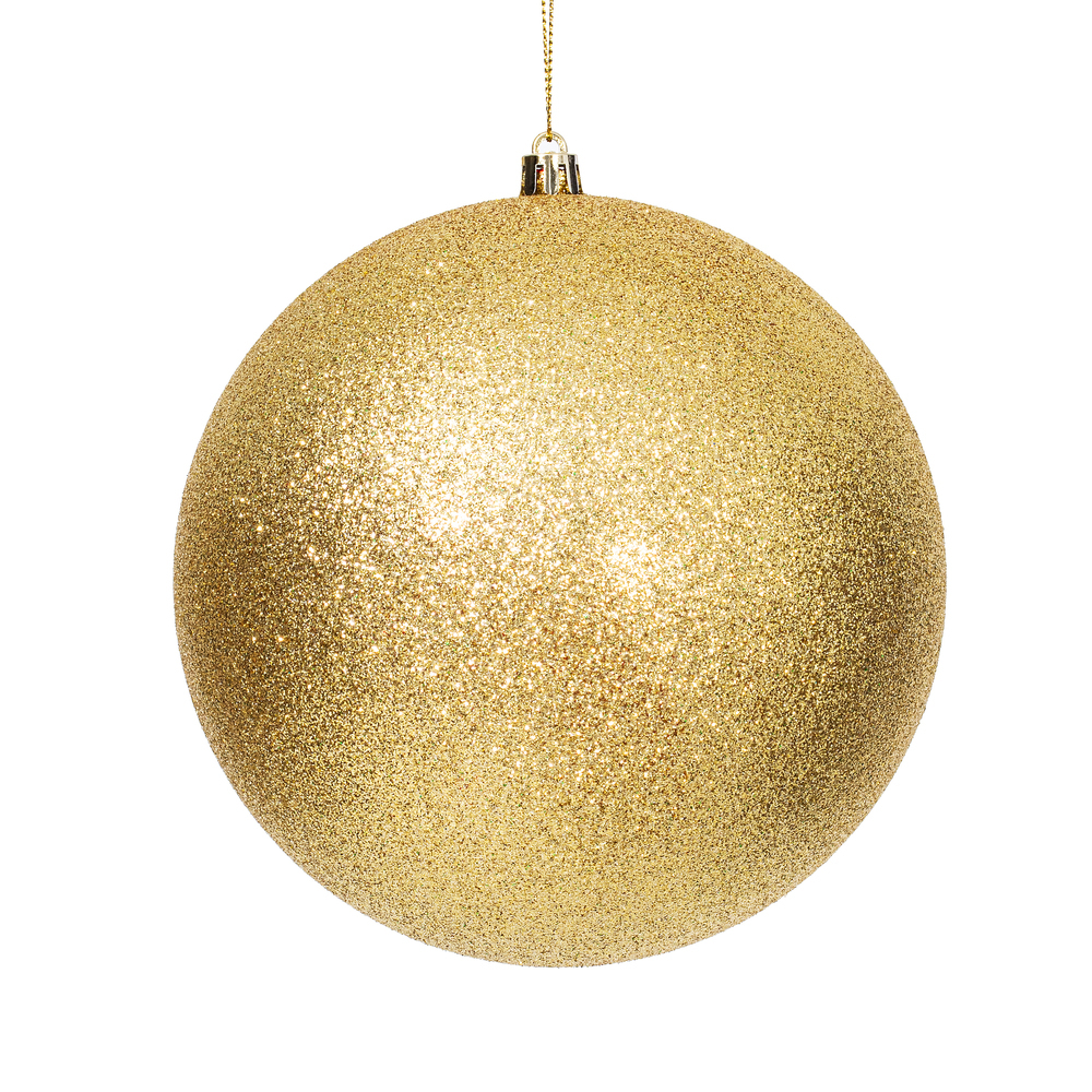 Vickerman 6" 4-Finish Ball Ornament Assorted Set