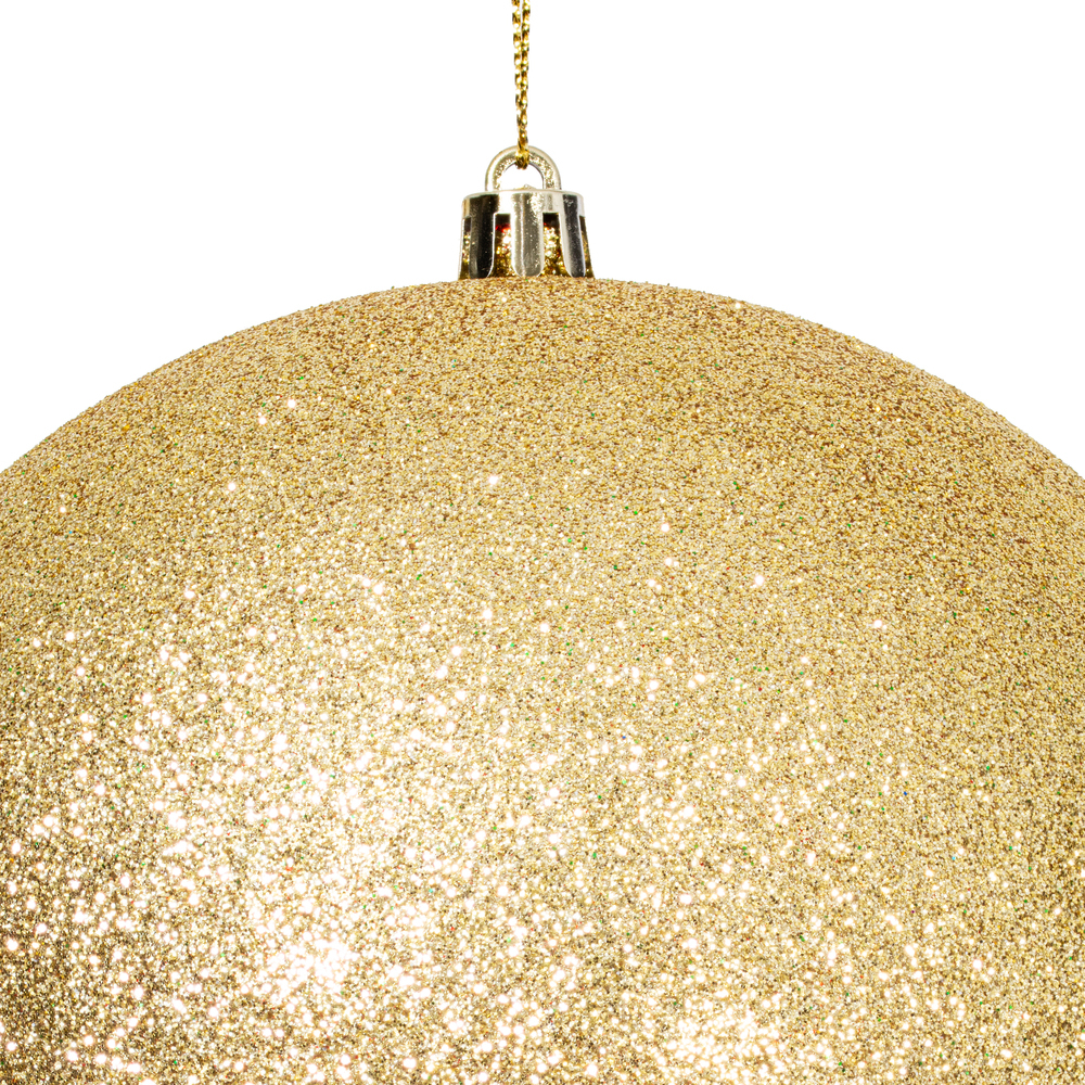 Vickerman 6" 4-Finish Ball Ornament Assorted Set
