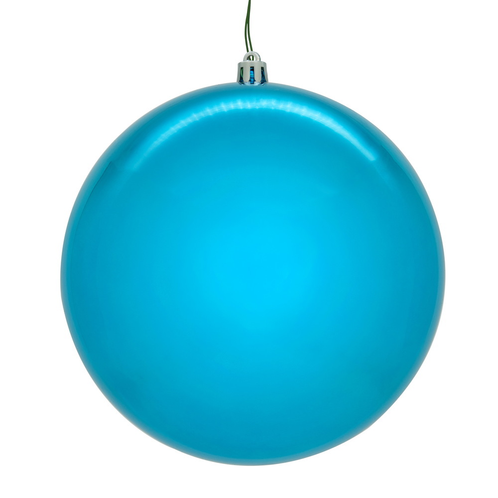 Vickerman Turquoise Ball Ornament