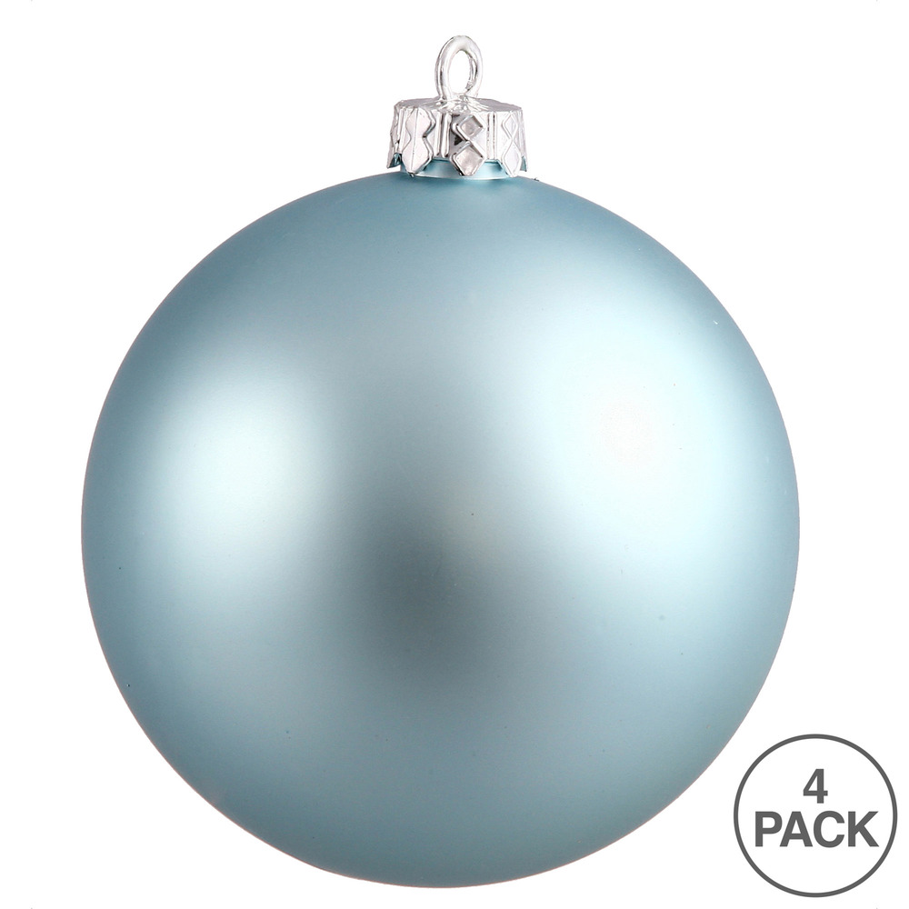 Vickerman Baby Blue Candy Ball Ornament