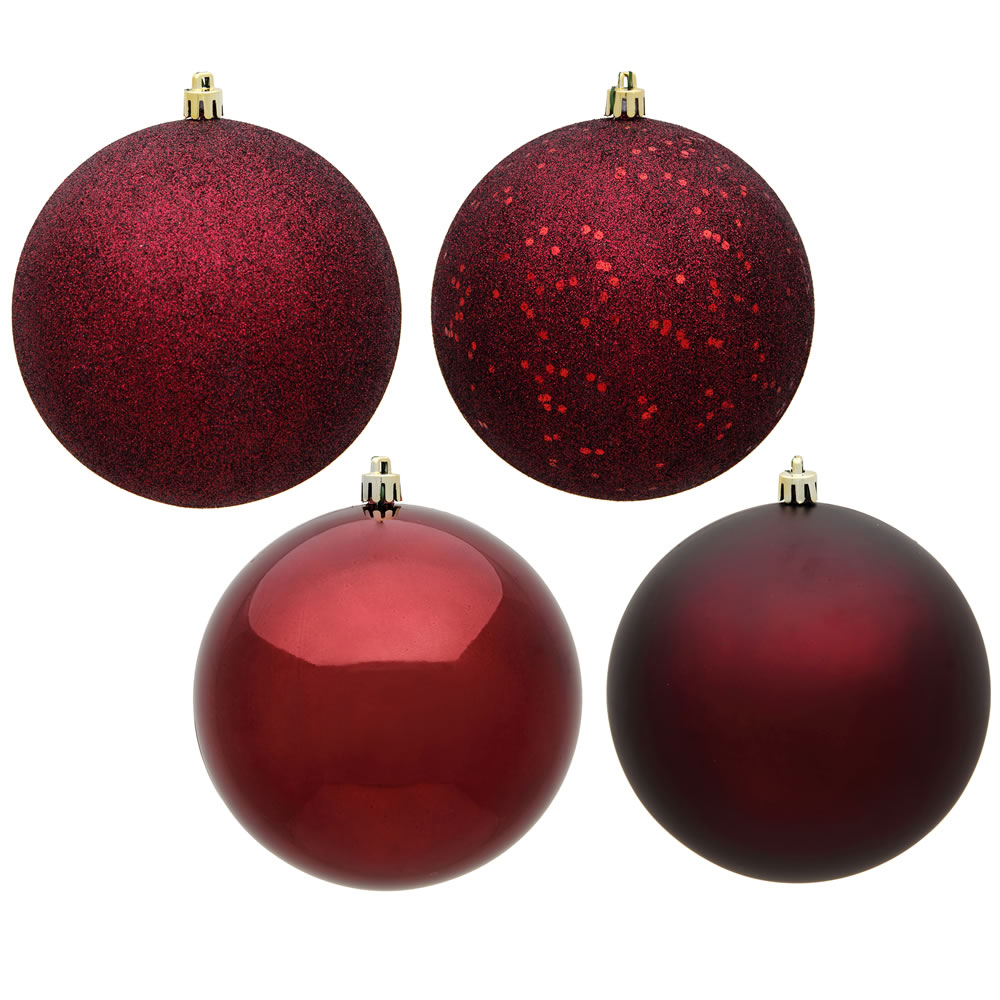 Vickerman Burgundy Ball Ornament
