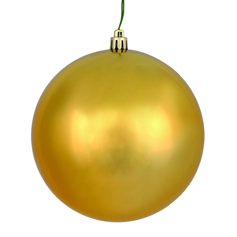Vickerman Copper/Gold Ball Ornament