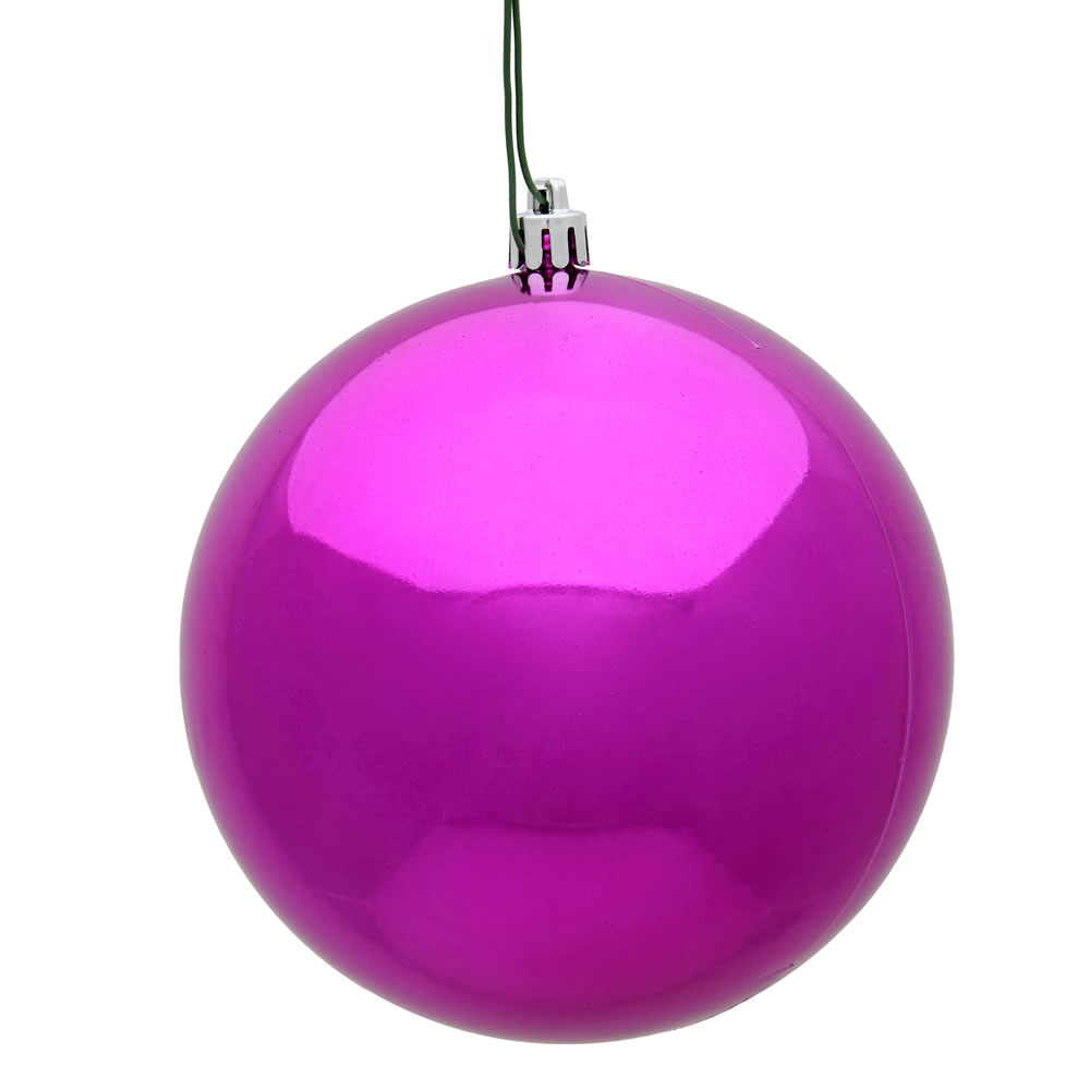 Vickerman Fuchsia Ball Ornament
