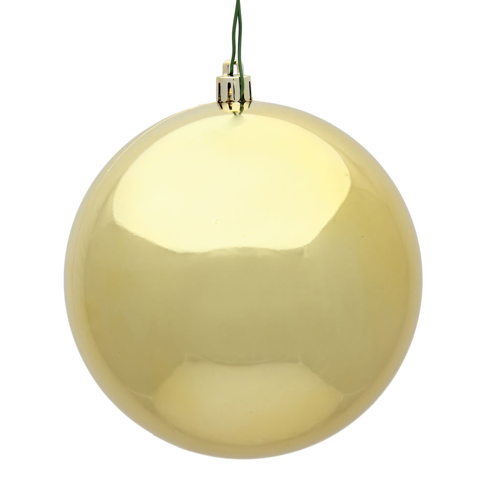 Vickerman Gold Ball Ornament