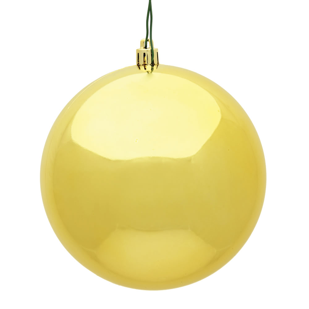 Vickerman Honey Gold Ball Ornament