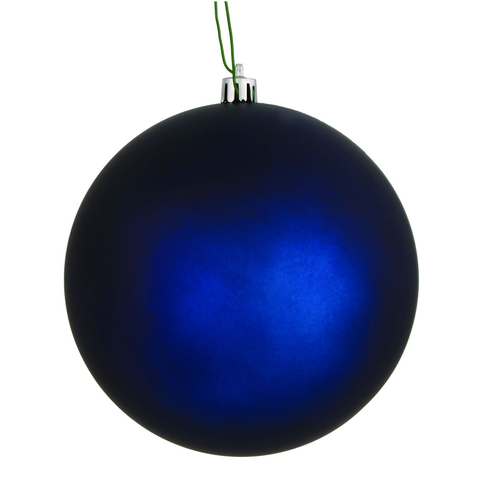 Vickerman Midnight Blue Ball Ornament