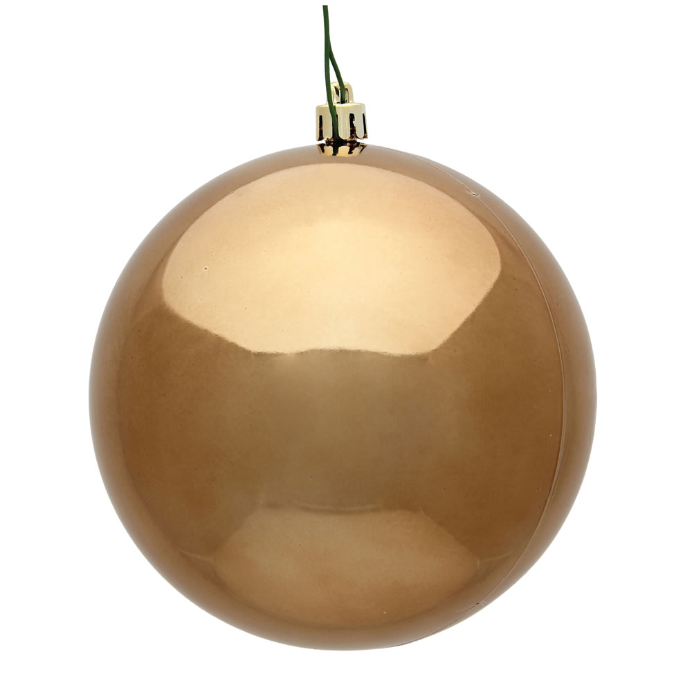 Vickerman Mocha Ball Ornament