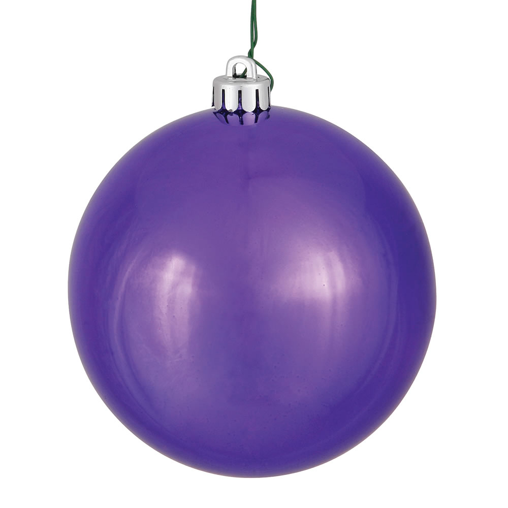 Vickerman Plum Ball Ornament