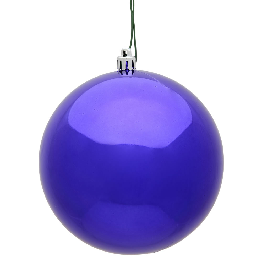 Vickerman Purple Ball Ornament