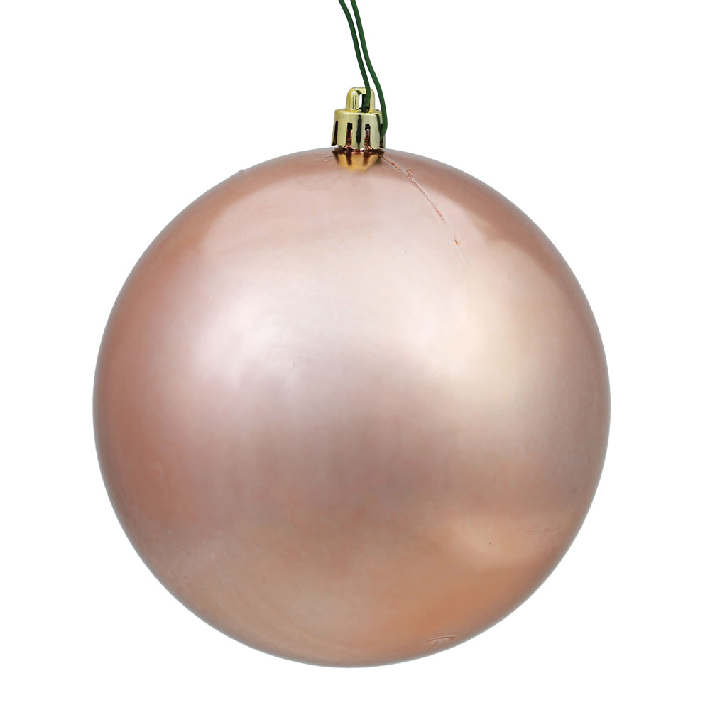 Vickerman Rose Gold Ball Ornament