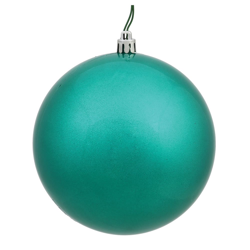 Vickerman Teal Ball Ornament