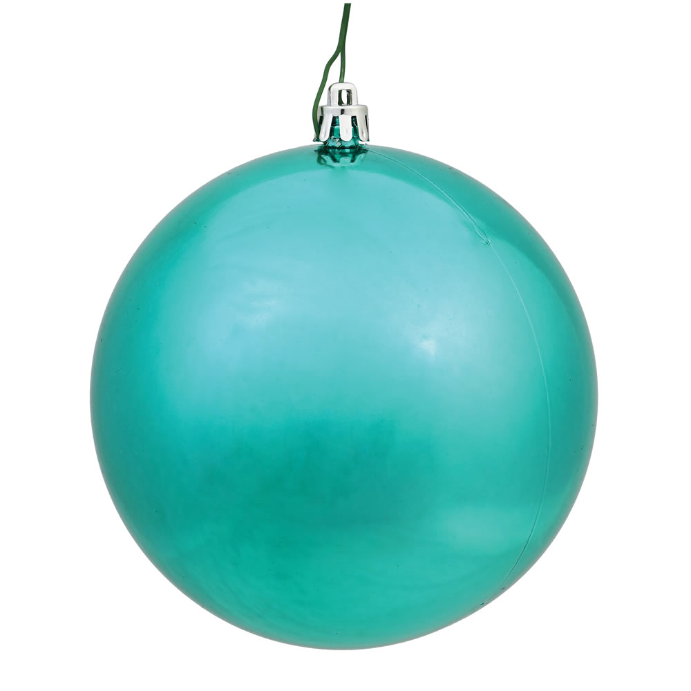 Vickerman Teal Ball Ornament