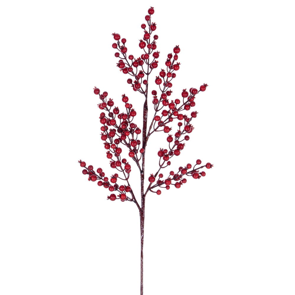 Vickerman 24" Crab Apple Mixed Berry Spray