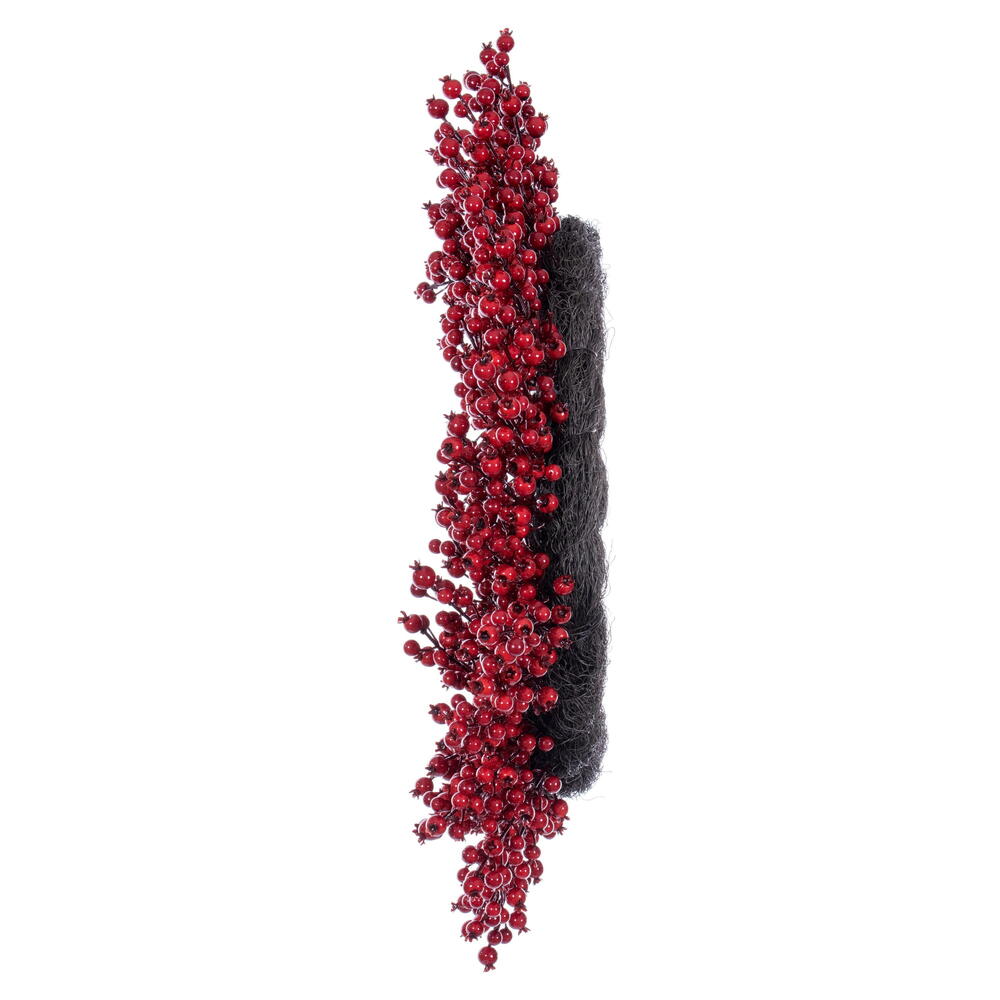 Vickerman 28" Crab Apple Mixed Berry Wreath