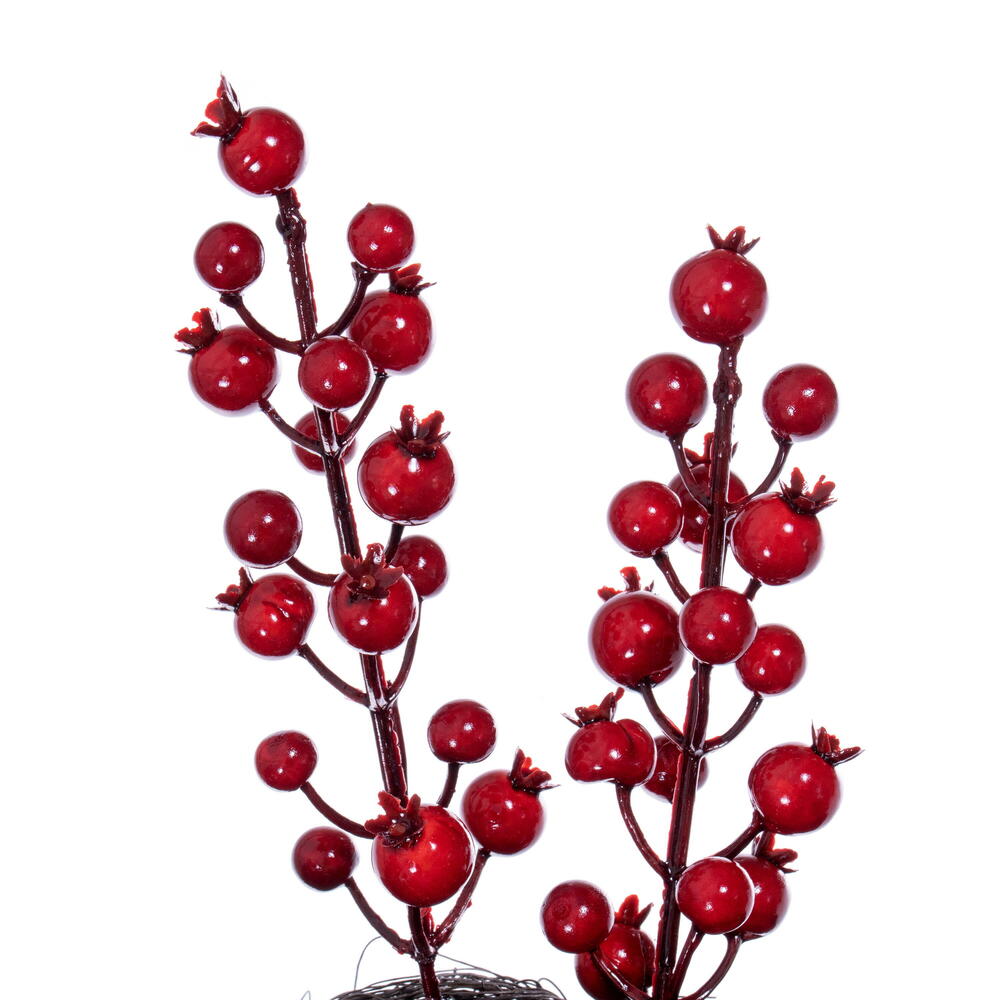 Vickerman 28" Crab Apple Mixed Berry Wreath