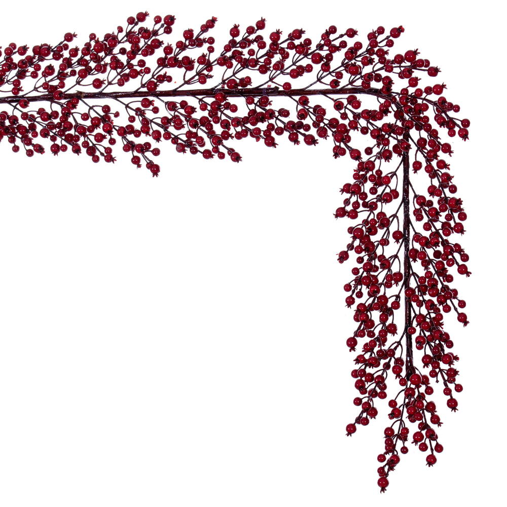 Vickerman 72" Crab Apple Mixed Berry Garland