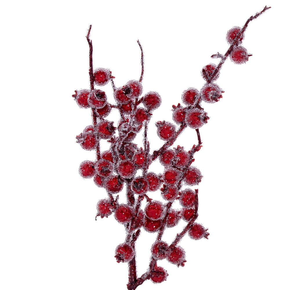 Vickerman 72" Winter Icy Berry Garland
