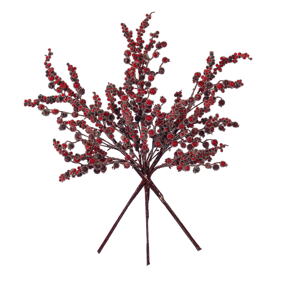 Vickerman 24" Winter Icy Berry Spray