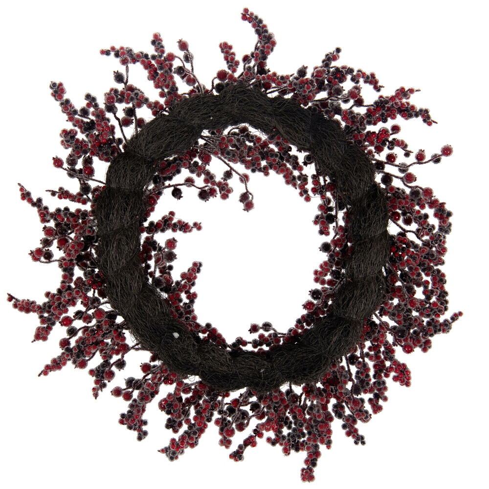 Vickerman 28" Winter Icy Berry Wreath