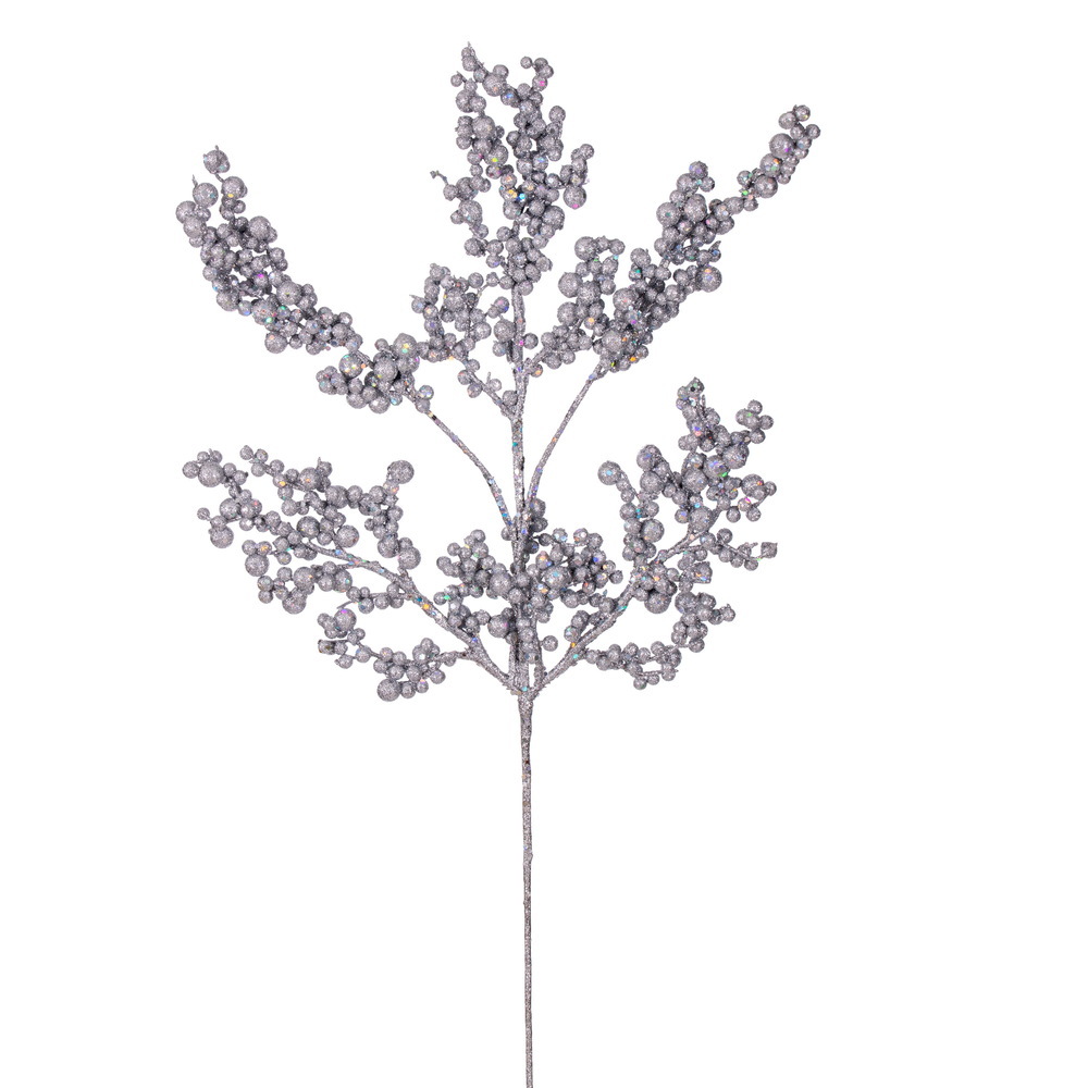 Vickerman 14" Glitter Berry Pick UV 3/Bag