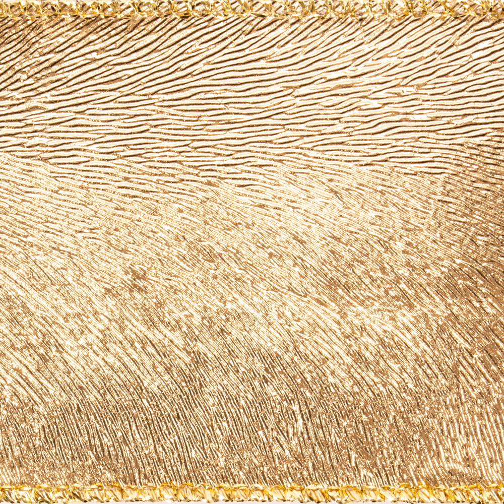 2.5"x10yd Gold Ribbon