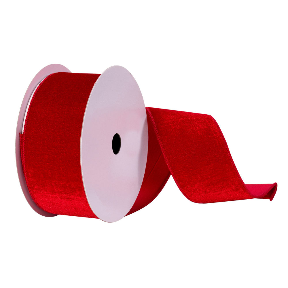 Vickerman 2.5" x 10 Velvet Ribbon