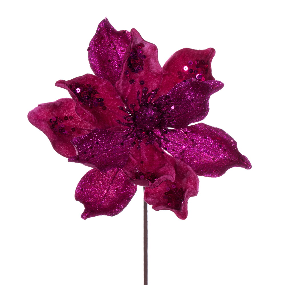 Vickerman 15" Deluxe Magnolia Stem