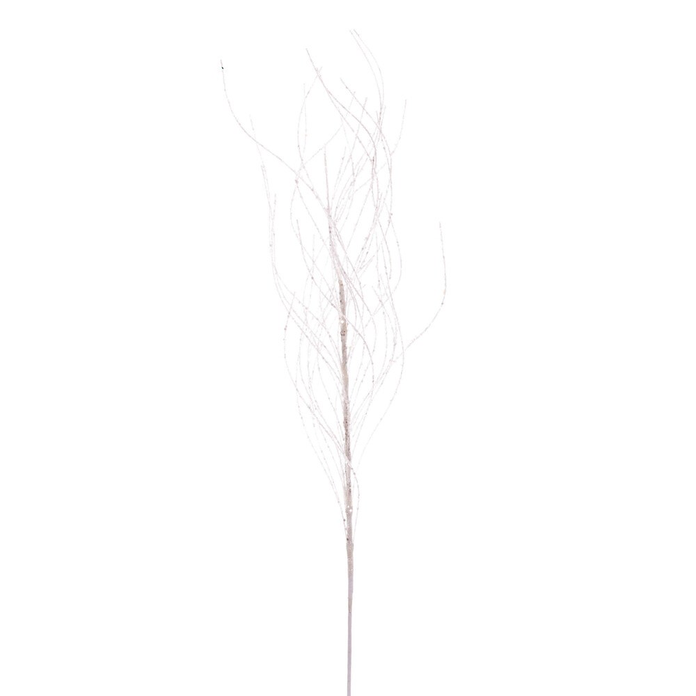 Vickerman 37" Wavy Twig Glitter Spray