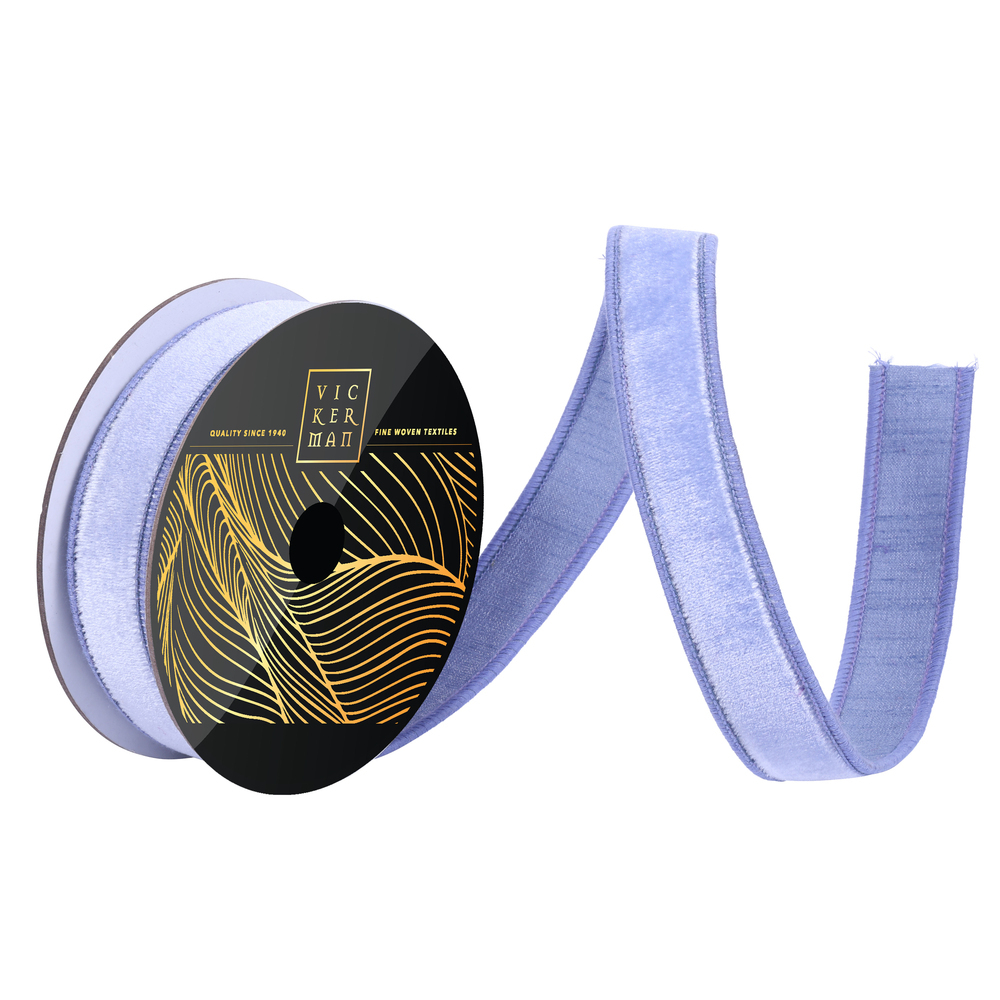 Vickerman 10yd Velvet Dupion Wired Ribbon