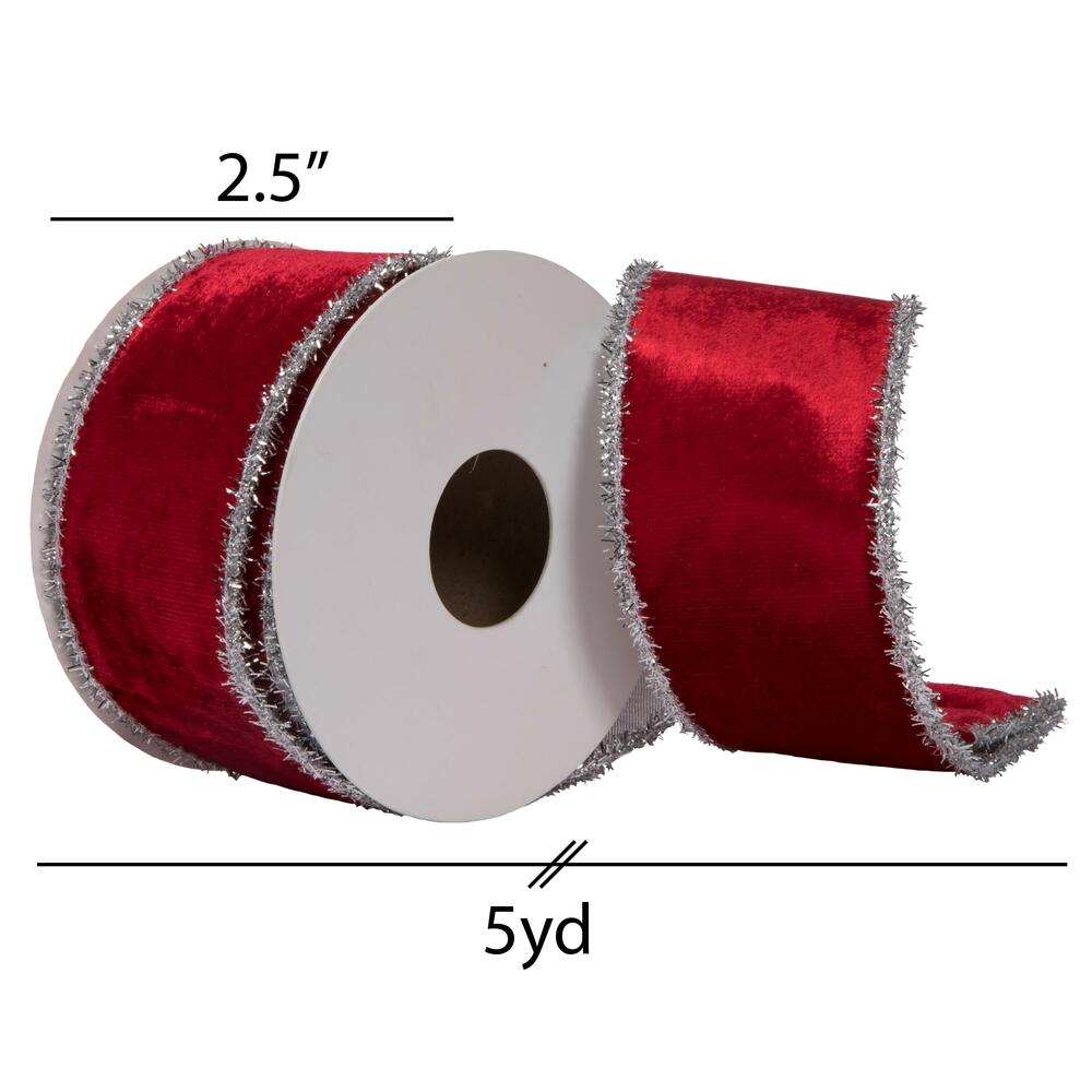 Vickerman Viscose Velvet Double Fused Ribbon