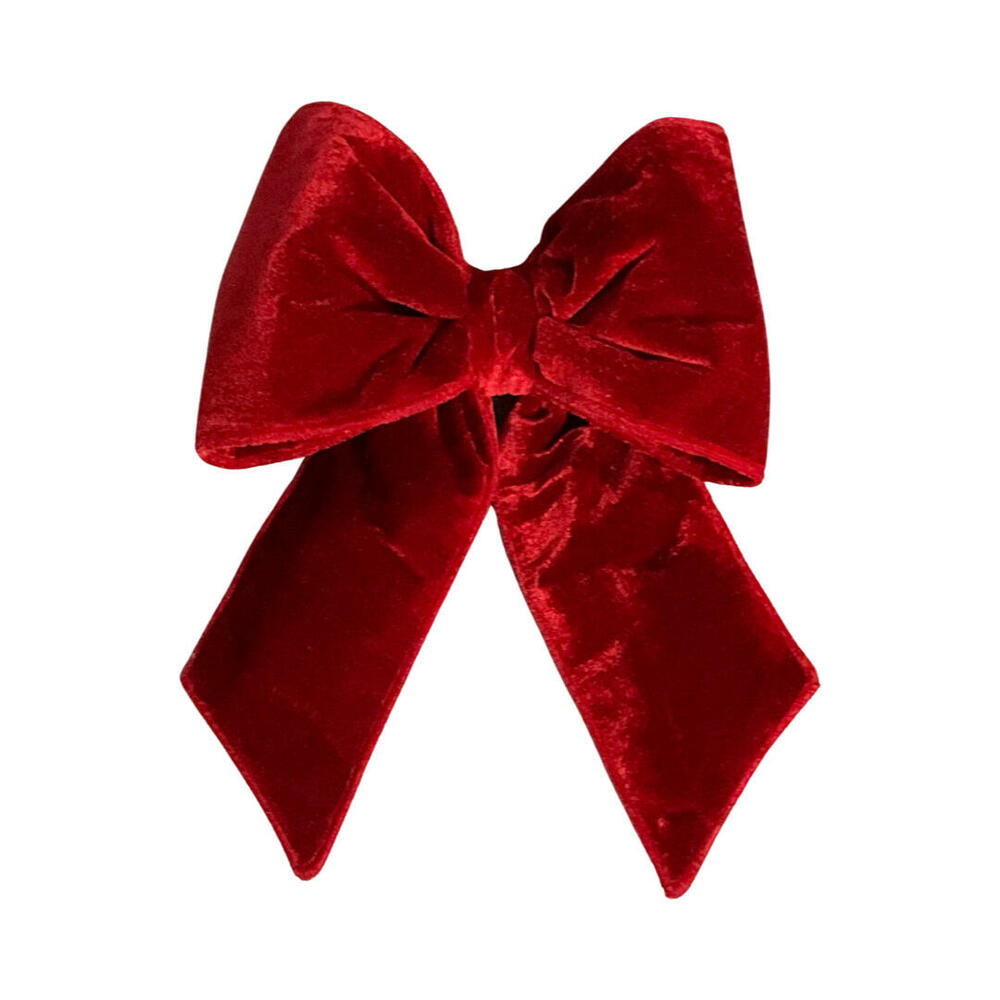 Vickerman Plush Velvet Christmas Bow