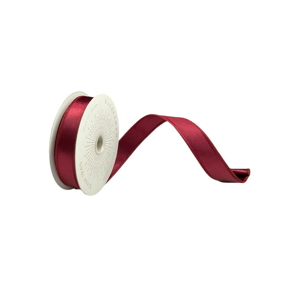 Vickerman Satin Christmas Ribbon