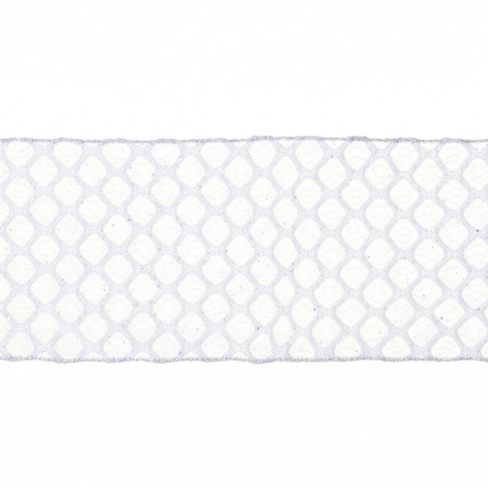 Vickerman Glitter Sequin Net Wired Ribbon