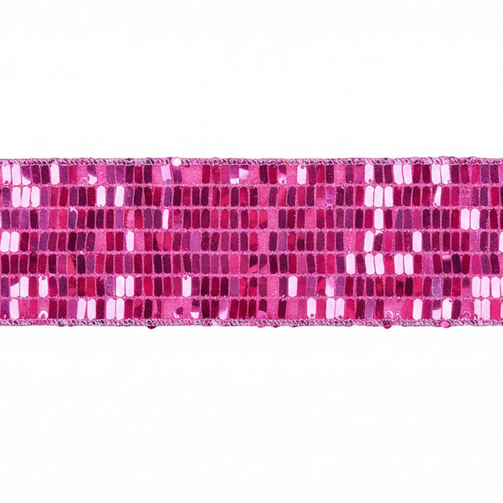 Vickerman Rectangle Sequin Wired Ribbon