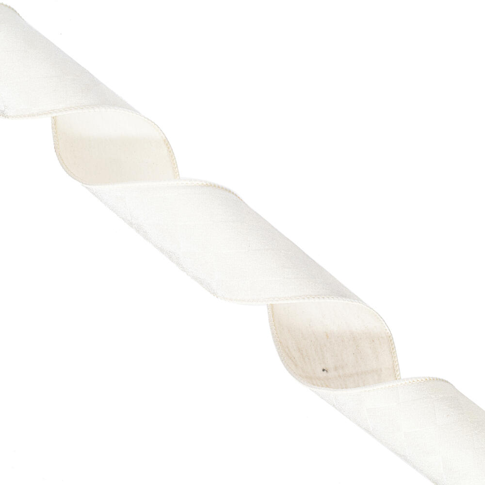 Vickerman Velvet Checkered Satin Back Ribbon