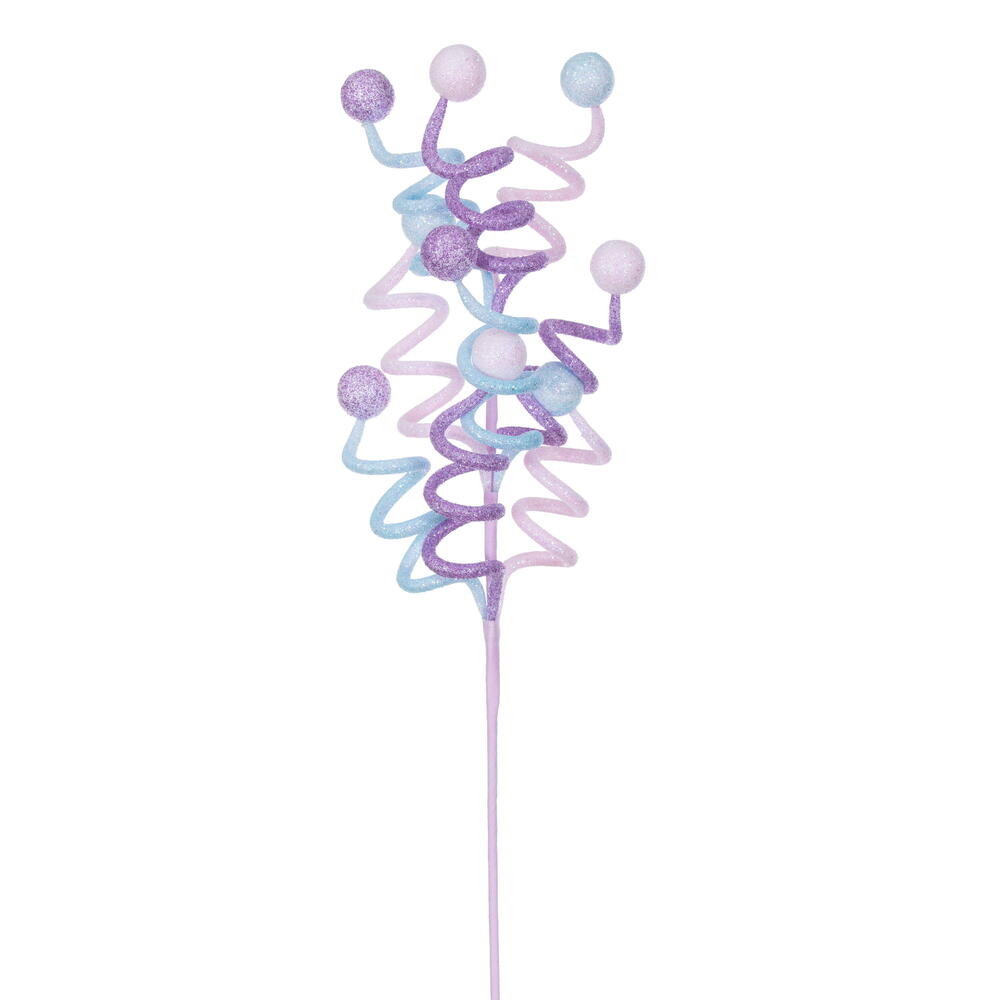 Vickerman 24" Curly Spray 3/Bag