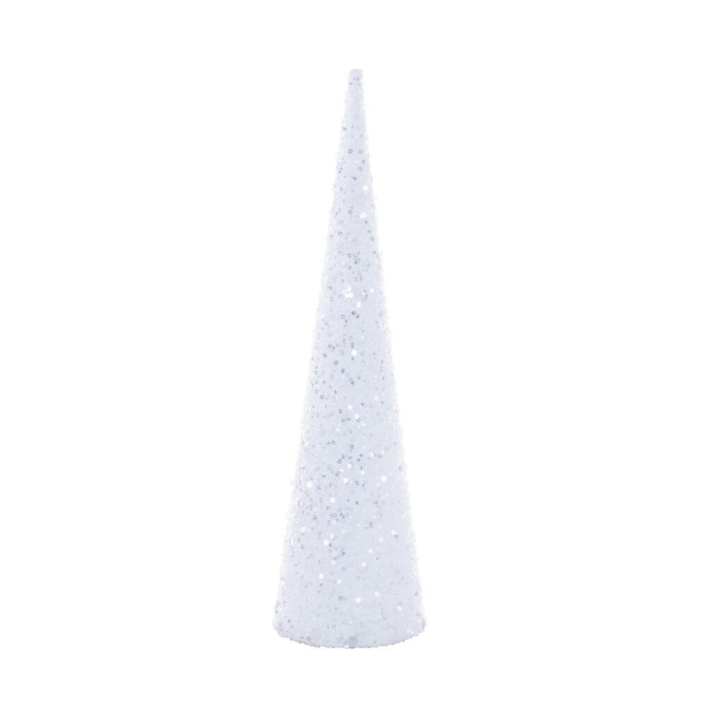 Vickerman 15"/24"/30" Silver Cone Tree 3/Assorted