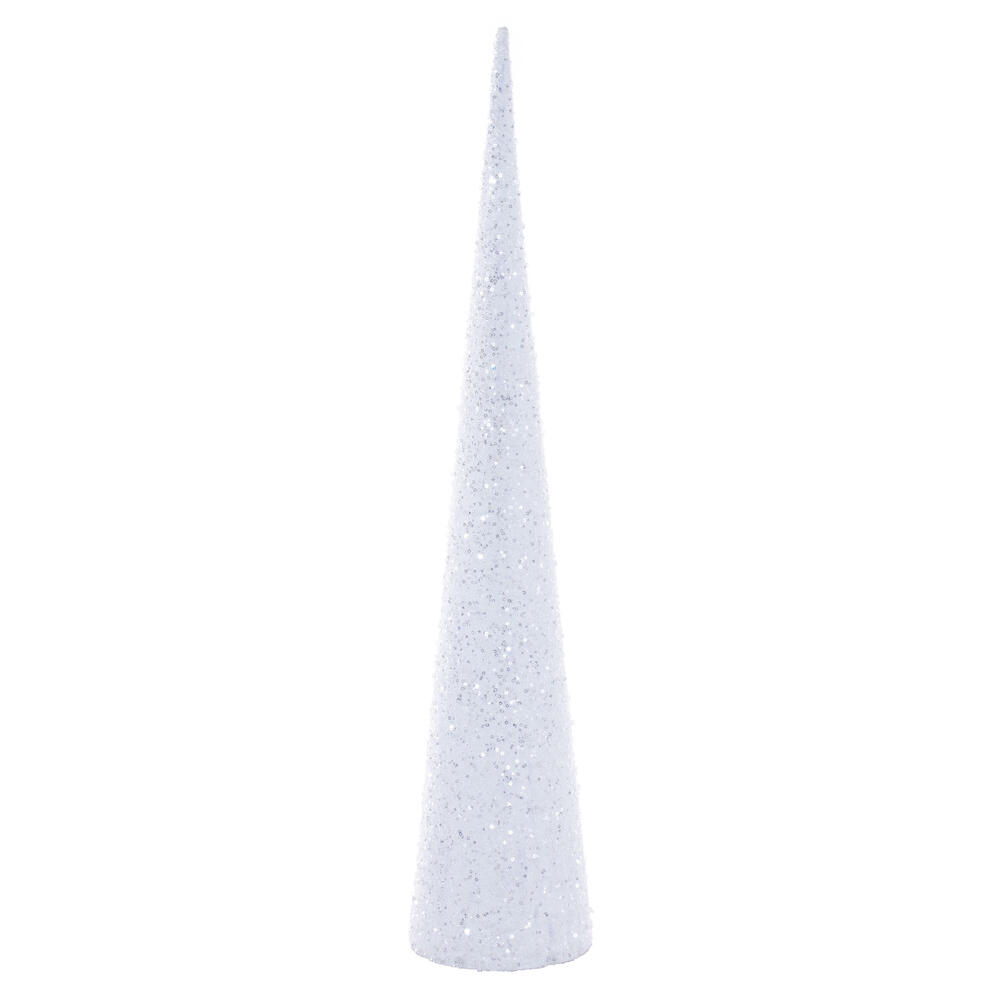 Vickerman 15"/24"/30" Silver Cone Tree 3/Assorted