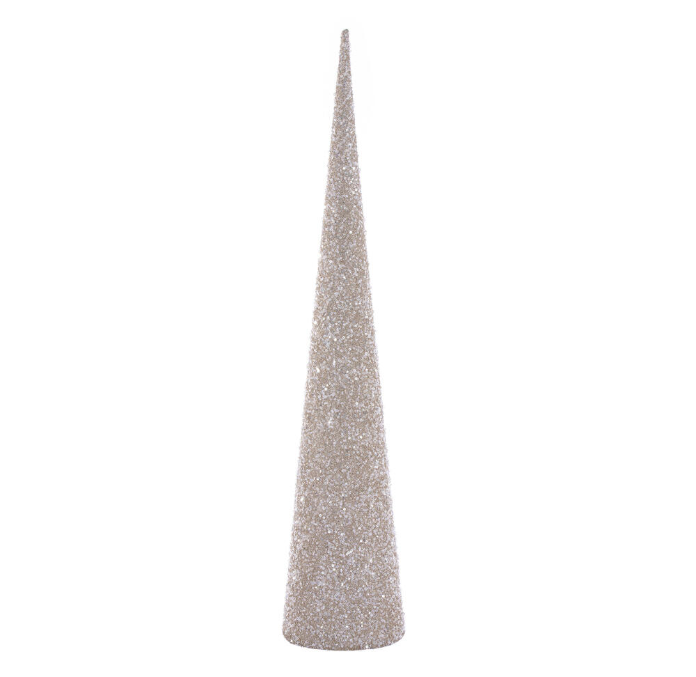 Vickerman 15"/24"/30" Silver Cone Tree 3/Assorted