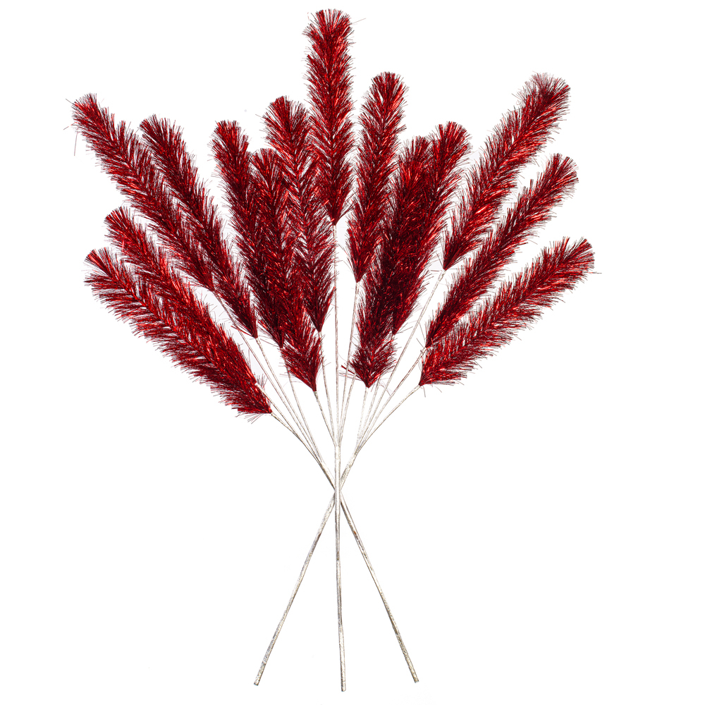 Vickerman 31" Tinsel Brush 5-Tip Spray 3/Bag
