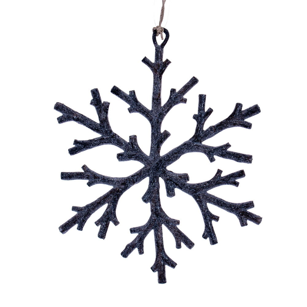 Frosted Twig Snowflakes