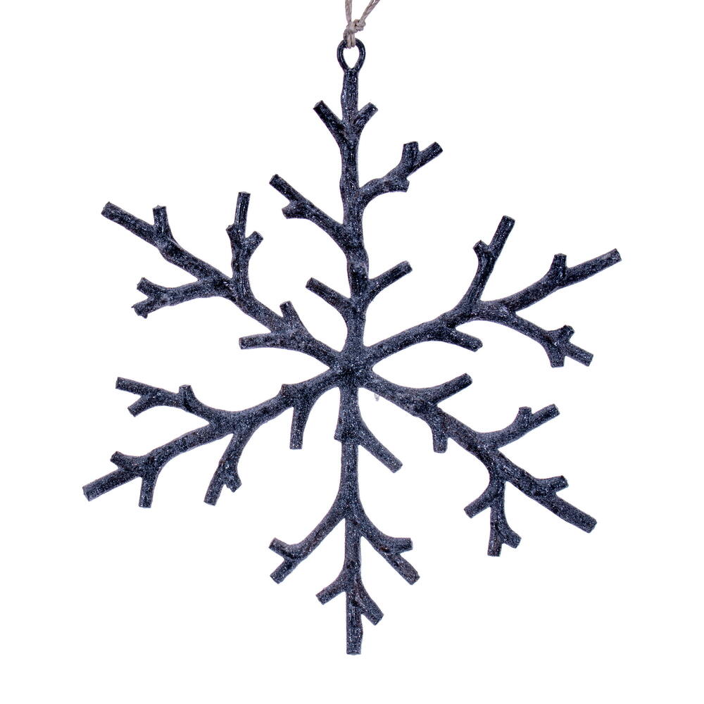 Vickerman Twig Snowflake Ornament, 8/Bag