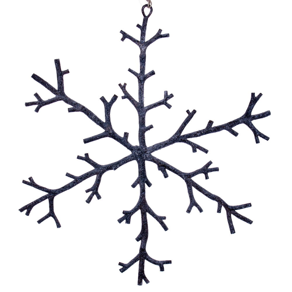 Vickerman Twig Snowflake Ornament, 8/Bag